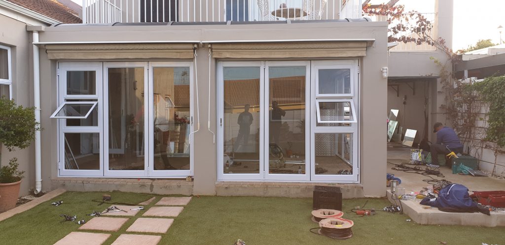Aluminium Stacker Doors